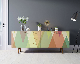 Комод "Berber" удлиненный принт 16 арт BB11/Print_16