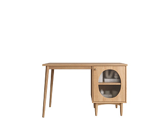 Стол рабочий "Bubble" с правой тумбой арт BBL08 