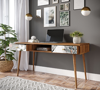 Стол рабочий "Berber" принт 50 арт BB18/Print_50