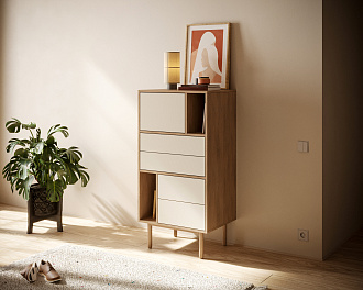 Комод с ящиками "Alice" арт ALC20