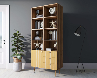 Стеллаж на комоде "Berber" принт 43 арт BB44/Print_43