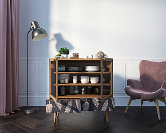 Буфет низкий "Berber" принт 40 арт BB47/Print_40