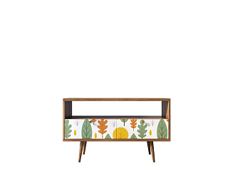 Консоль "Berber" с двумя ящиками принт 30 арт BB22/Print_30