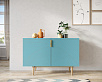 Комод с двумя дверками "Line" LN01/GR1/blue