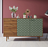 Комод "Berber" с двумя дверками и ящиками 12 принт арт BB05/Print_12