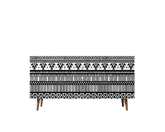 Комод "Berber" с ящиками 19 принт арт BB14/Print_19