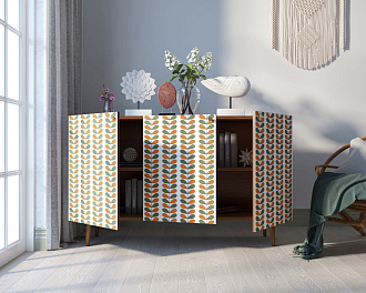 Комод с принтом 23 "Berber"  арт BB01/Print_23