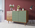 Комод "Berber" с двумя дверками и ящиками 12 принт арт BB05/Print_12