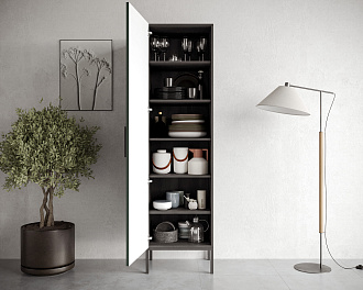 Шкаф c одной дверкой "Nicole" арт NEM101G