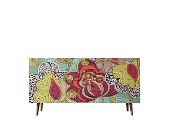 Комод "Berber" с ящиками 6 принт арт BB14/Print_06