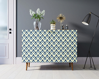 Комод "Berber" две дверки 13 принт арт BB04/Print_13