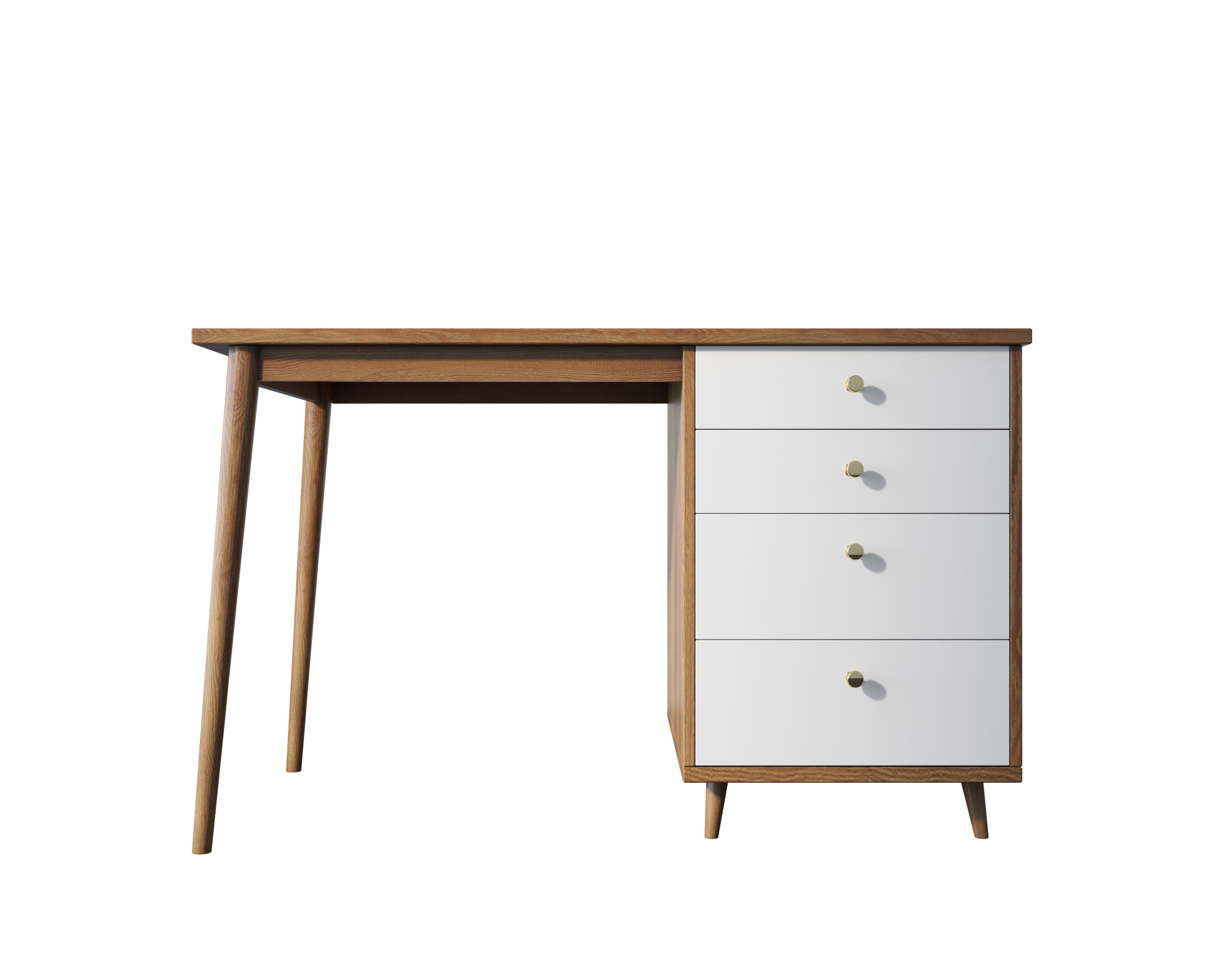 Стол пиьсменный с тумбой и ящиками