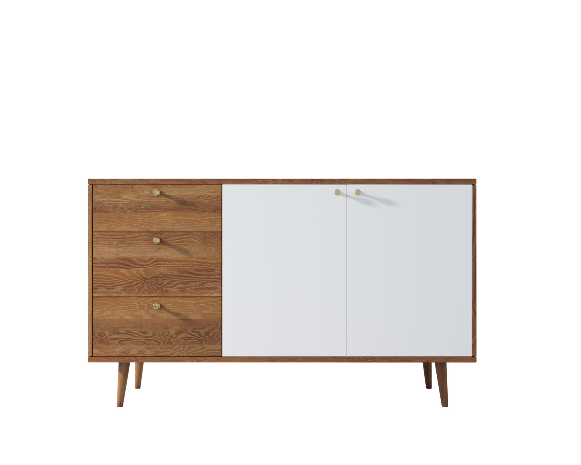 Комод с ящиками и дверками